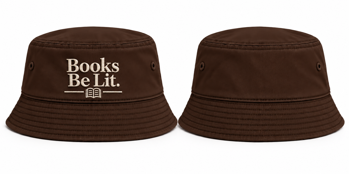 Books Be Lit. Flagship Bucket Hat