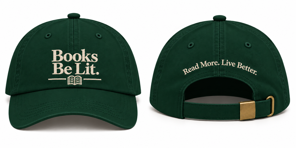 Books Be Lit. Flagship Dad Hat