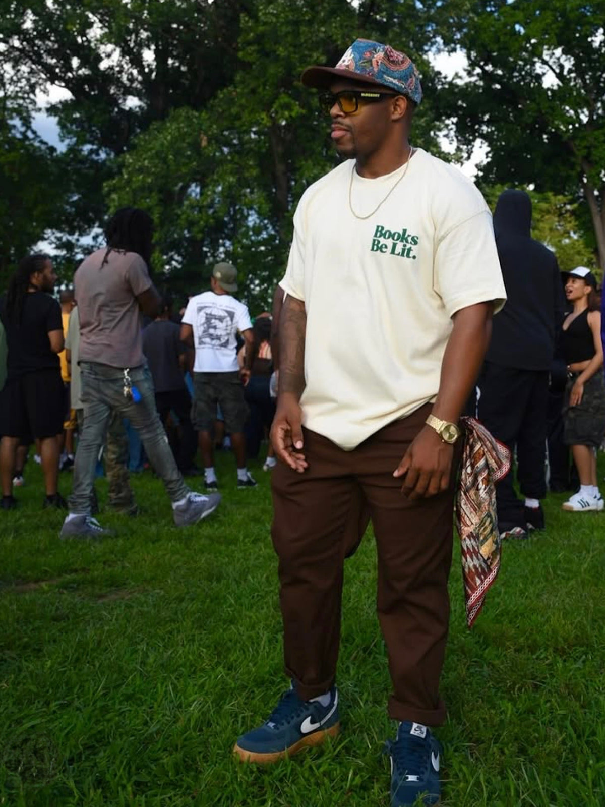 Books Be Lit. Flagship Tee