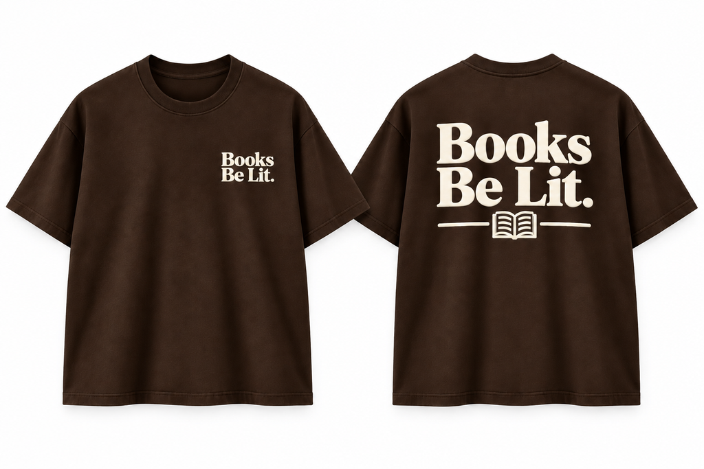Books Be Lit. Flagship Tee