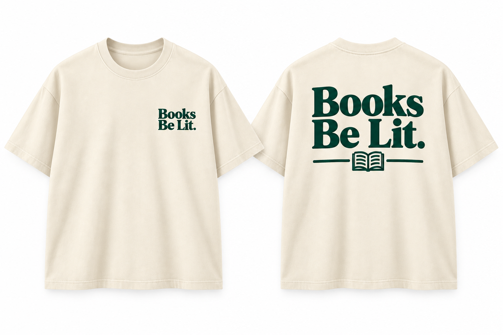 Books Be Lit. Flagship Tee
