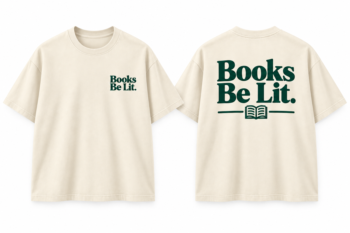 Books Be Lit. Flagship Tee