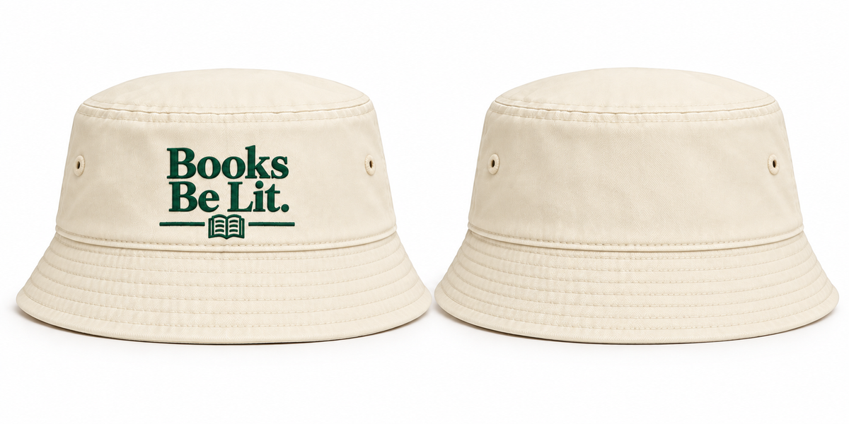 Books Be Lit. Flagship Bucket Hat