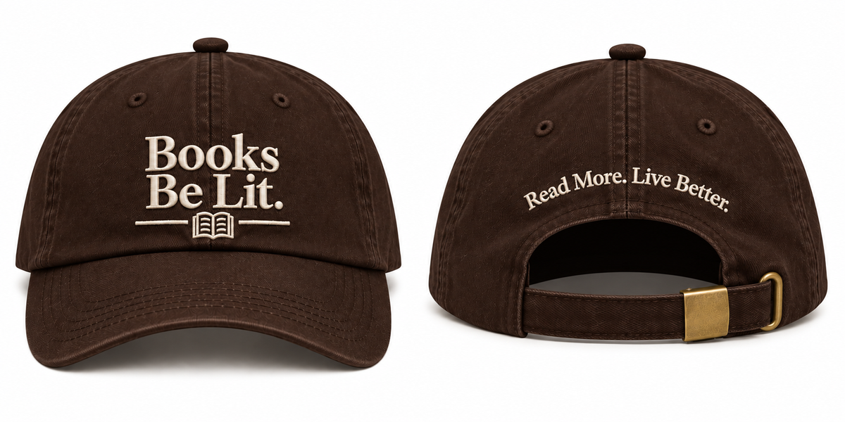 Books Be Lit. Flagship Dad Hat
