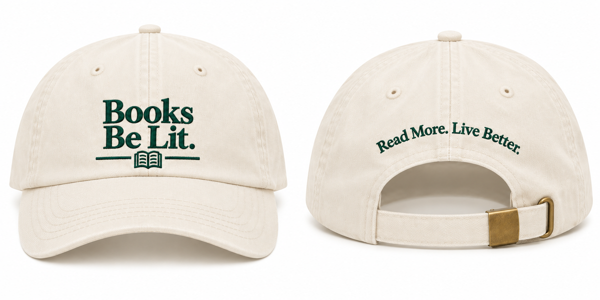Books Be Lit. Flagship Dad Hat